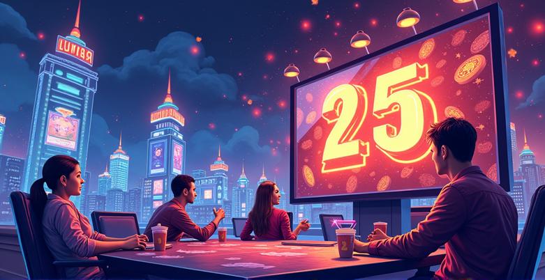 Illustration of fast and stable internet connection for online gambling